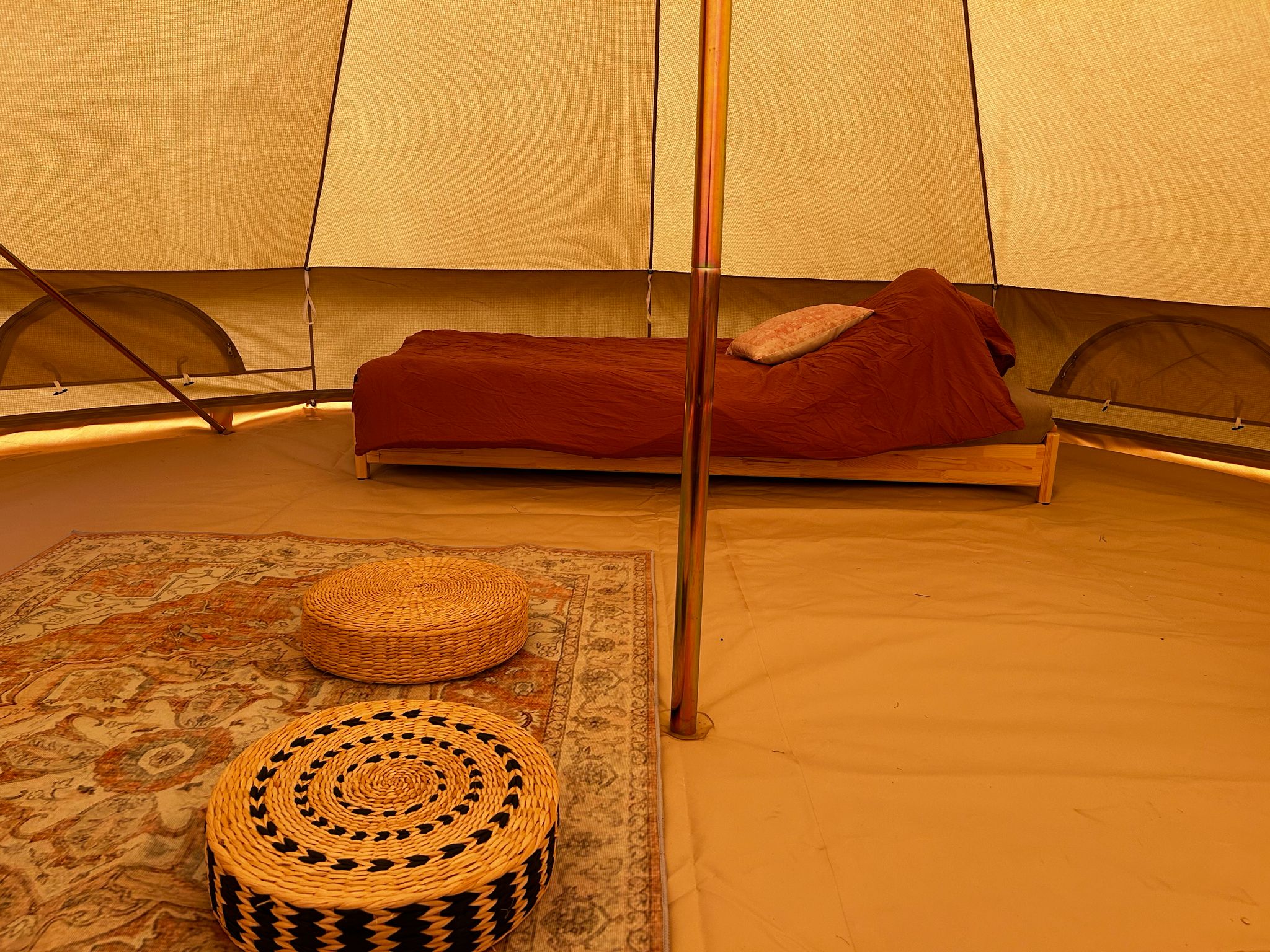Bell tent, Elim, Bed and breakfast, B&B, Drenthe, Hoogeveen, Natuurhuisje