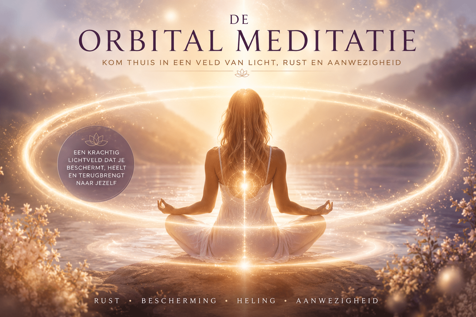 Ervaar diepe rust met de Orbital Meditatie. Activeer jouw lichtveld, laat spanning los en kom thuis in jezelf vanuit liefde, balans en aanwezigheid.